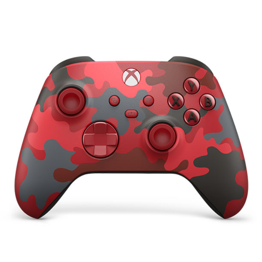 Control inalámbrico Xbox Series Edición Especial Camuflaje Rojo